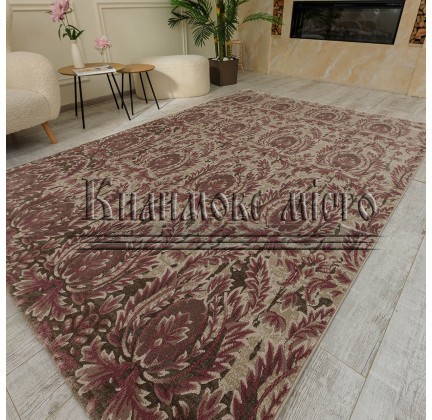 High-density carpet Crystal 9553A Tulip Wood-Cream - высокое качество по лучшей цене в Украине.