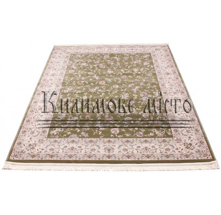 Високощільний килим Esfahan 4904A green-ivory - высокое качество по лучшей цене в Украине.