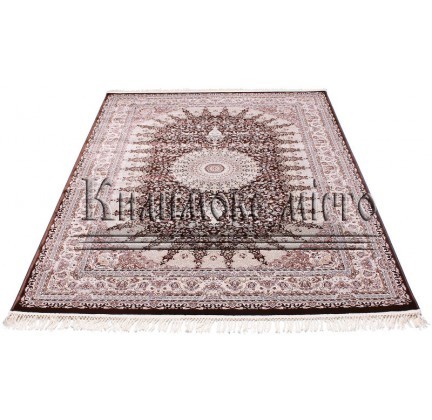 High-density carpet Esfahan 4996A d.brown-ivory - высокое качество по лучшей цене в Украине.