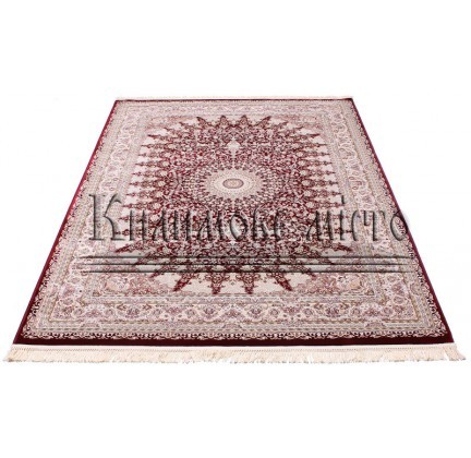 Високощільний килим Esfahan 4996A d.red-ivory - высокое качество по лучшей цене в Украине.