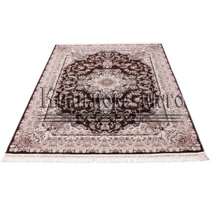 High-density carpet Esfahan 5978A d.brown-ivory - высокое качество по лучшей цене в Украине.