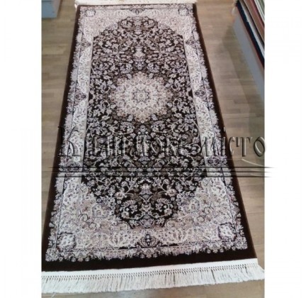 High-density carpet Esfahan 7786B D.Brown-Ivory - высокое качество по лучшей цене в Украине.
