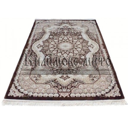 High-density carpet Esfahan AG56A D.Brown-Ivory - высокое качество по лучшей цене в Украине.