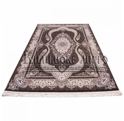 Високощільний килим Esfahan 9839A D.Brown-Ivory - высокое качество по лучшей цене в Украине.