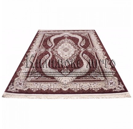 High-density carpet Esfahan 9839A D.Red-Ivory - высокое качество по лучшей цене в Украине.