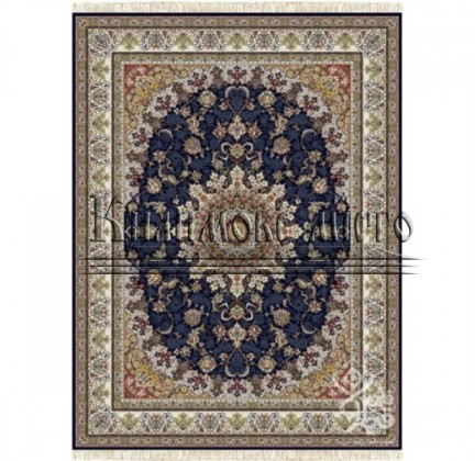 Persian carpet Kashan P550-TBL Turquoise-Blue - высокое качество по лучшей цене в Украине.