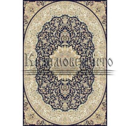 Iranian carpet Marshad Carpet 3010 Dark Blue - высокое качество по лучшей цене в Украине.