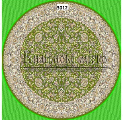 Іранський килим Marshad Carpet 3012 Green - высокое качество по лучшей цене в Украине.