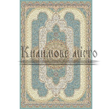Iranian carpet Marshad Carpet 3015 Blue - высокое качество по лучшей цене в Украине.