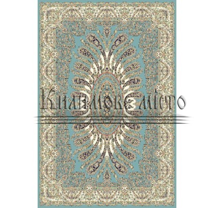 Iranian carpet Marshad Carpet 3025 Blue - высокое качество по лучшей цене в Украине.