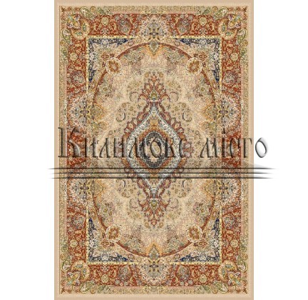 Іранський килим Marshad Carpet 3054 Beige Red - высокое качество по лучшей цене в Украине.