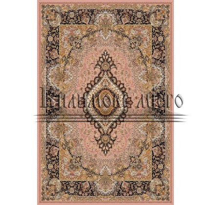 Иранский ковер Marshad Carpet 3054 Pink Black - высокое качество по лучшей цене в Украине.