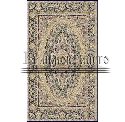 Iranian carpet Marshad Carpet 3059 Dark Blue - высокое качество по лучшей цене в Украине.