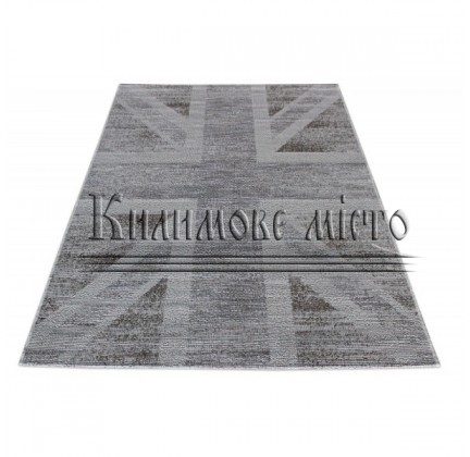 Безворсовий килим Breeze 4880 Wool-Cliff Grey - высокое качество по лучшей цене в Украине.
