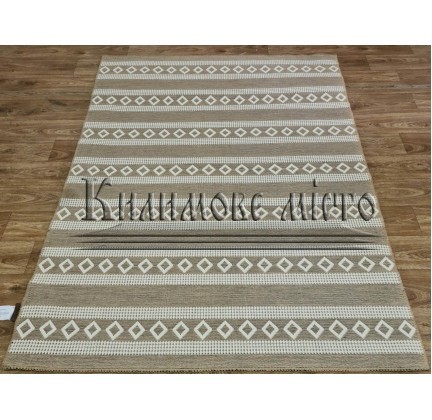 Synthetic carpet INDIAN IN-019 BEIGE / BEIGE - высокое качество по лучшей цене в Украине.