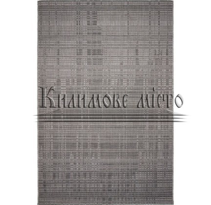 Безворсовий килим Natura 20572 Silver-Black - высокое качество по лучшей цене в Украине.