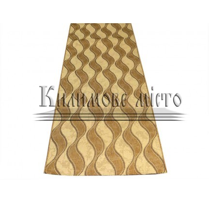 Безворсовий килим Sisal 1080 cream-gold - высокое качество по лучшей цене в Украине.