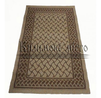 Napless carpet Sisal 2163 , BROWN - высокое качество по лучшей цене в Украине.