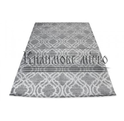 Безворсовий килим Zela 116905-04 Grey - высокое качество по лучшей цене в Украине.