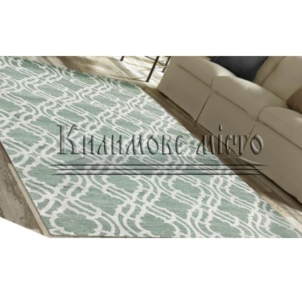 Безворсовий килим Zela 116905-07 L.Green - высокое качество по лучшей цене в Украине.