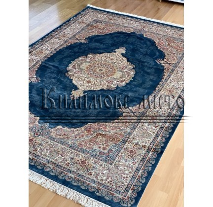 Бамбуковий килим ELEXUS HEREKE YY081 KOYU NAVI - высокое качество по лучшей цене в Украине.