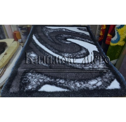Shaggy carpet 3D Shaggy 9000 B367 BLASK/GREY - высокое качество по лучшей цене в Украине.