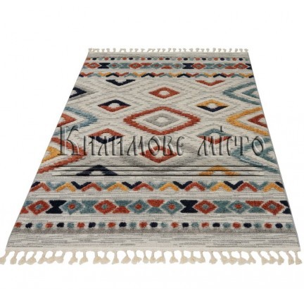 Synthetic carpet BILBAO BD60A white/grey - высокое качество по лучшей цене в Украине.