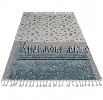 Дитячий килим BILBAO KIDS GD57A white/blue - высокое качество по лучшей цене в Украине.