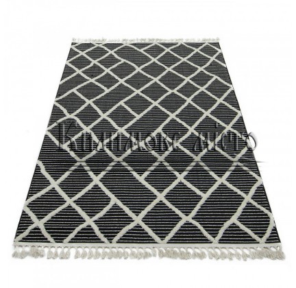 Synthetic carpet Bilbao Y619A ANTRASIT/WHITE - высокое качество по лучшей цене в Украине.