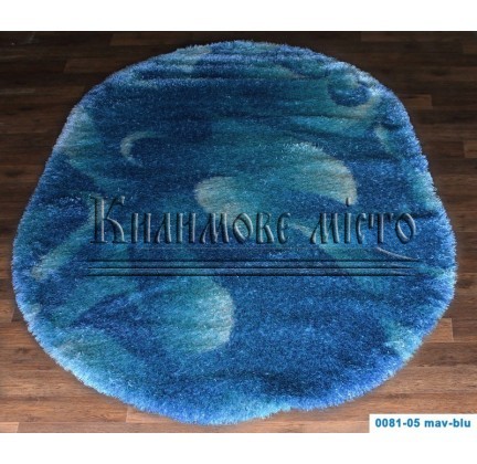 Високоворсний килим Butik 0081-05 mav-blu - высокое качество по лучшей цене в Украине.