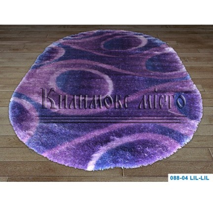 Shaggy carpet Butik 0088-04 lil-lil - высокое качество по лучшей цене в Украине.