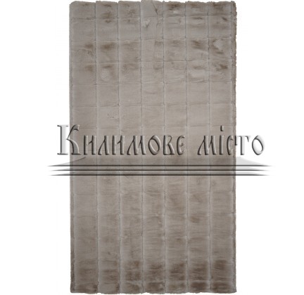 Високоворсний килим ESTERA  cotton block atislip beige - высокое качество по лучшей цене в Украине.