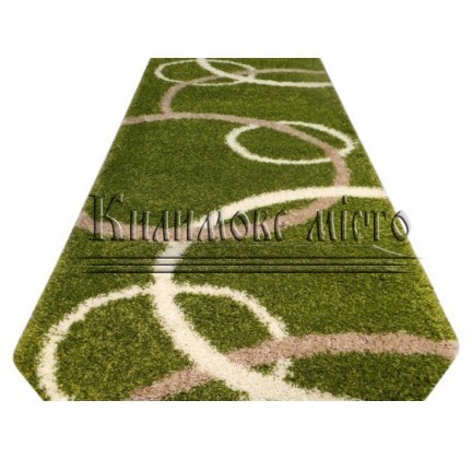 Високоворсний килим Gold Shaggy 8018 green - высокое качество по лучшей цене в Украине.