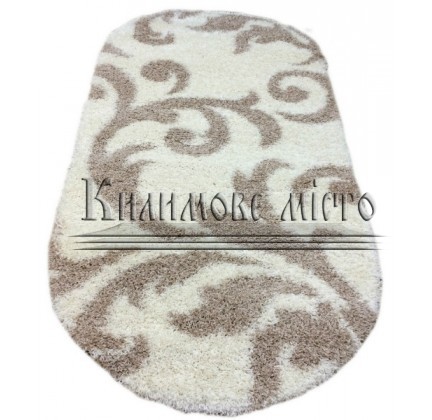 Shaggy carpet Loca 9161A CREAM - высокое качество по лучшей цене в Украине.