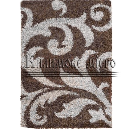 Високоворсний килим Loca 9161A d.brown - высокое качество по лучшей цене в Украине.