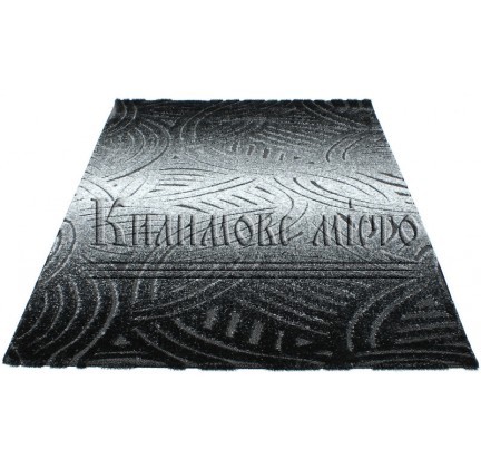 Високоворсний килим Luna 2434b p.black-p.grey - высокое качество по лучшей цене в Украине.