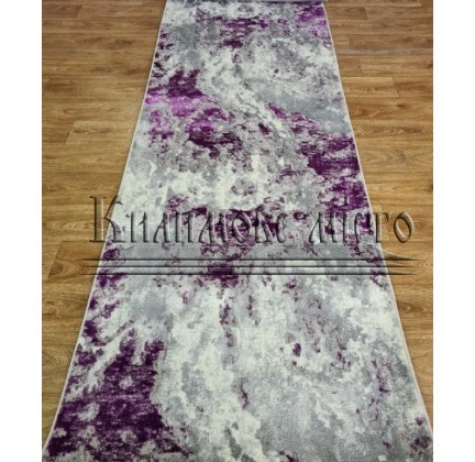 Synthetic carpet runner MODA 4591A LILAC / VIZON GRI HB - высокое качество по лучшей цене в Украине.