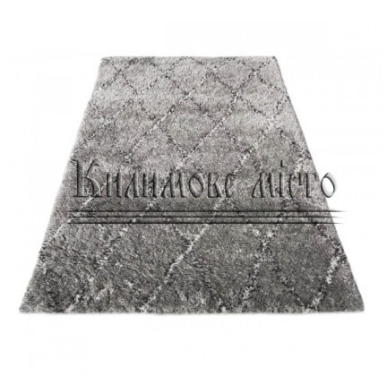 Shaggy carpet Quattro 3508A L.Grey/Bone - высокое качество по лучшей цене в Украине.