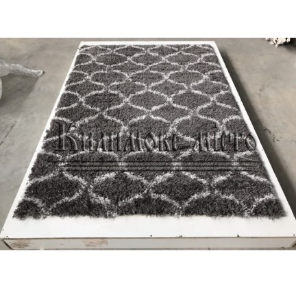 Shaggy carpet Quattro 3510A D.Grey/L.Grey - высокое качество по лучшей цене в Украине.