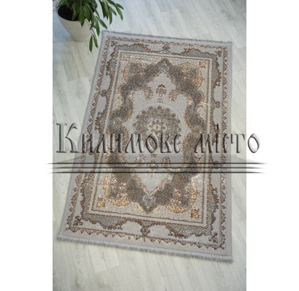 Синтетический ковёр SALSA D557A BEIGE/D.GREY - высокое качество по лучшей цене в Украине.