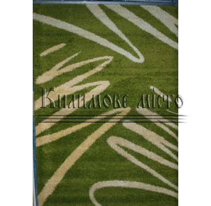 Високоворсний килим Shaggy 0791 green - высокое качество по лучшей цене в Украине.