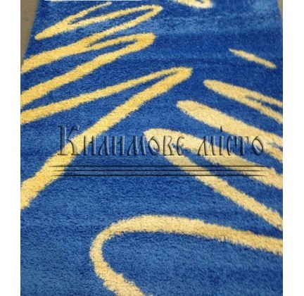 High pile carpet Shaggy 0791 blue - высокое качество по лучшей цене в Украине.
