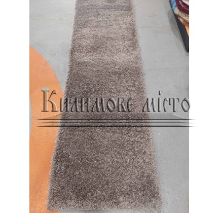 Високоворсна килимова доріжка Shaggy new brown - высокое качество по лучшей цене в Украине.