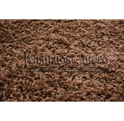 Shaggy carpet Shaggy Lux 1000A brown - высокое качество по лучшей цене в Украине.