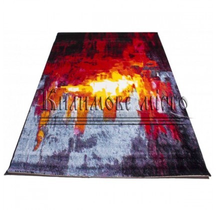Syntetic carpet Amore 9261A blue-red - высокое качество по лучшей цене в Украине.