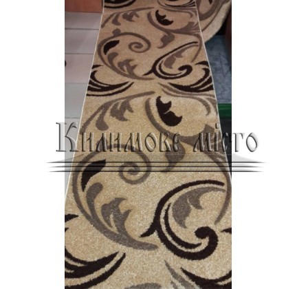 Synthetic runner carpet New Arda 1702 , GOLD - высокое качество по лучшей цене в Украине.