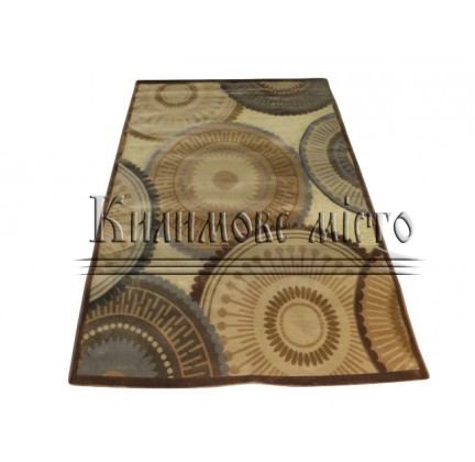 Synthetic carpet Brilliant 9446 brown - высокое качество по лучшей цене в Украине.
