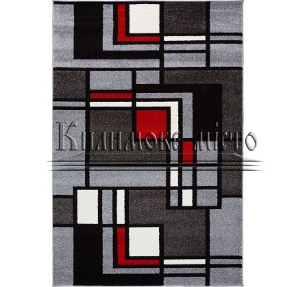 Синтетическая ковровая дорожка CAMINO 02581C L.Grey-L.Red - высокое качество по лучшей цене в Украине.