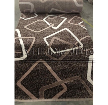 Synthetic runner carpet CAMINO 02589A VISONE/D.BROWN - высокое качество по лучшей цене в Украине.