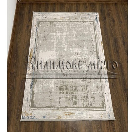 Synthetic carpet Capella 6129A , LIGHT GREY GOLD - высокое качество по лучшей цене в Украине.